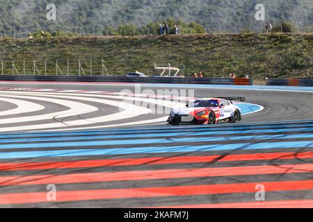 GT SPRINT FIA Motorsports Games Paul Ricard, Le Castellet, FRANKREICH, 30/10/2022 Florent 'MrCrash' B. Stockfoto