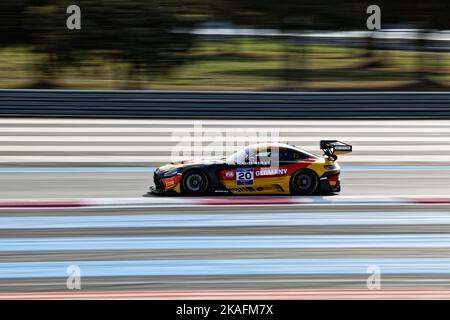 GT SPRINT FIA Motorsports Games Paul Ricard, Le Castellet, FRANKREICH, 30/10/2022 Florent 'MrCrash' B. Stockfoto