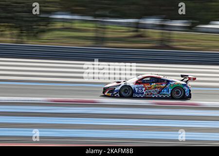 GT SPRINT FIA Motorsports Games Paul Ricard, Le Castellet, FRANKREICH, 30/10/2022 Florent 'MrCrash' B. Stockfoto