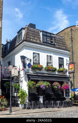 16. Century The Mayflower Pub, Rotherhithe Street, Rotherhithe, The London Borough of Southwark, Greater London, England, Vereinigtes Königreich Stockfoto