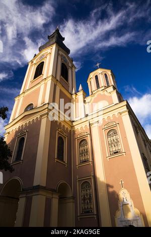 Serbisch-orthodoxe Kathedrale, Sarajevo, Bosnien und Herzegowina. Stockfoto
