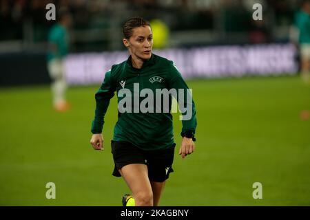 Turin, Italien. 02. Nov, 2022. Während der UEFA Champions League Gruppe H, Fußballspiel zwischen Juventus FC und Paris Saint Germain, am 02. November 2022 im Allianz Stadium, Turin, Italien. Foto Nderim Kaceli Kredit: Live Media Publishing Group/Alamy Live News Stockfoto