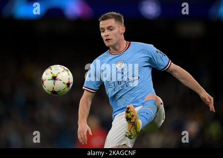 City Stadium, Manchester, Großbritannien. 2.. November 2022. Champions League Football, Manchester City gegen Sevilla: Sergio Gomez von Manchester City Kredit: Action Plus Sports/Alamy Live News Stockfoto