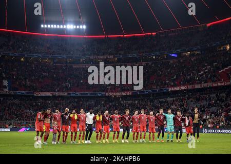 München, Deutschland. 01. November 2022. Während des UEFA Champions League Fußballspiels zwischen dem FC Bayern München und dem FC Internazionale. Nicolò Campo/Alamy Live News Stockfoto