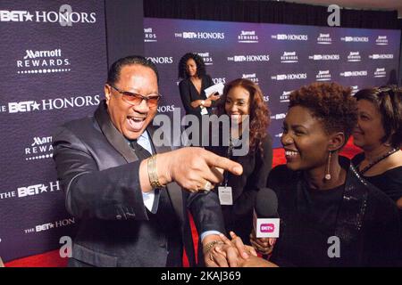 Dr. Bobby Jones (hat eine Show namens Bobby Jones Gospel in seiner letzten Saison auf WETTE) auf dem roten Teppich für BET Honors. (Foto von Cheriss May/NurPhoto) *** Bitte nutzen Sie die Gutschrift aus dem Kreditfeld *** Stockfoto