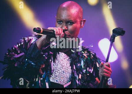 Die englische Band Skunk Anansie treten am 1. 1.. Mai 2016 beim Konzert auf der Piazza San Giovanni in Rom auf (Foto: Luca Carlino/NurPhoto) *** Bitte benutzen Sie den Credit from Credit Field *** Stockfoto