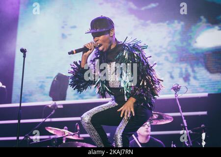 Die englische Band Skunk Anansie treten am 1. 1.. Mai 2016 beim Konzert auf der Piazza San Giovanni in Rom auf (Foto: Luca Carlino/NurPhoto) *** Bitte benutzen Sie den Credit from Credit Field *** Stockfoto