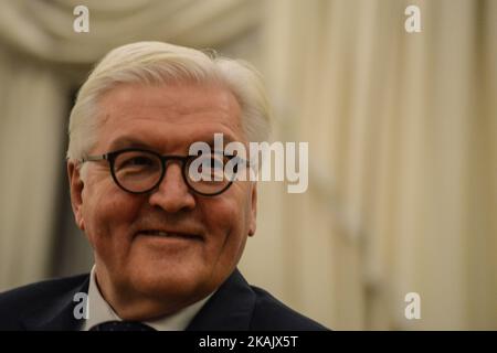 Außenminister Frank-Walter Steinmeier am 4. Dezember 2016 in Athen (Foto: Wassilios Aswestopoulos/NurPhoto) *** Bitte benutzen Sie das Credit-Feld *** Stockfoto