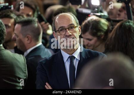 Eric Woertz sieht sich als französischer rechter Kandidat für die bevorstehenden Präsidentschaftswahlen an, Francois Fillon hält am 29. Januar 2017 in Paris eine Wahlkampfkundgebung ab. (Foto von Julien Mattia/NurPhoto) *** Bitte nutzen Sie die Gutschrift aus dem Kreditfeld *** Stockfoto