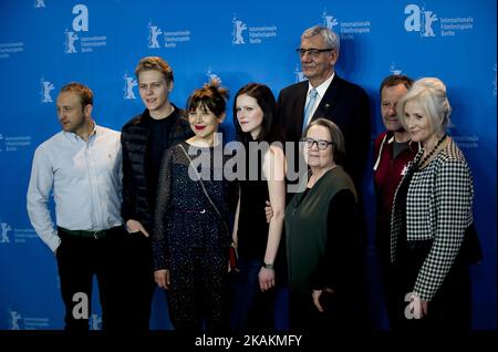 The Spoor Fotocolall während des Berlinale International Film Festival 67. Berlin im Grand Hyatt Hotel am 12. Februar 2017 in Berlin, Deutschland (Coolmedia) (Foto: COOLMedia/NurPhoto) *** Bitte nutzen Sie die Gutschrift aus dem Credit Field *** Stockfoto