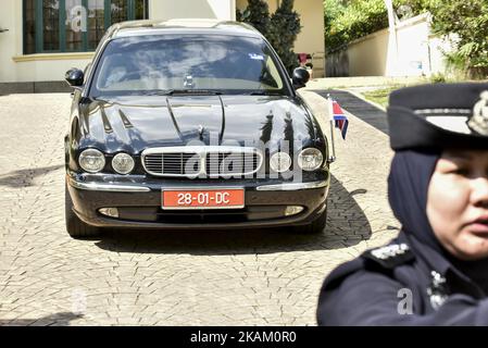 Der nordkoreanische Botschafter Kang Chol, der am 06. März 2017 in Kuala Lumpur, Malaysia, aus Malaysia ausgewiesen wurde. (Foto von Chris Jung/NurPhoto) *** Bitte nutzen Sie die Gutschrift aus dem Kreditfeld *** Stockfoto