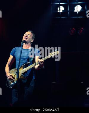 Sting tritt am Sonntag, 12. März, im MGM National Harbor in Oxon Hill auf. (Foto von Cheriss May/NurPhoto) *** Bitte nutzen Sie die Gutschrift aus dem Kreditfeld *** Stockfoto