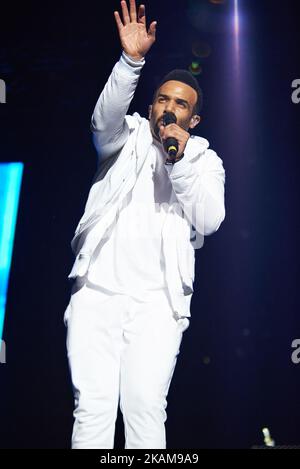 Craig David tritt am 25. März 2017 in London, Großbritannien, live auf der Bühne der O2 Arena auf. (Foto von Karyn Louise/NurPhoto) *** Bitte nutzen Sie die Gutschrift aus dem Kreditfeld *** Stockfoto