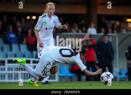 Marta Vieira da Silva während des Spiels zwischen dem FC Barcelona und Rosengard, das dem Finale der UEFA Women Champions League 1/4 entspricht, am 29. märz 2017. (Foto von Urbanandsport/NurPhoto) *** Bitte nutzen Sie die Gutschrift aus dem Kreditfeld *** Stockfoto