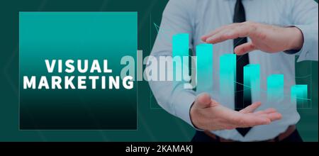 Textunterschrift mit visuellem Marketing. Geschäftsidee Reduzierung der Wasserverschwendung durch Messung der Wassermenge erforderlich wichtige Informationen angegeben Stockfoto