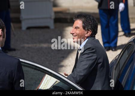 Der ehemalige Kulturminister Jack lang in Paris, Frankreich, am 2. Mai 2017. (Foto von Julien Mattia/NurPhoto) *** Bitte nutzen Sie die Gutschrift aus dem Kreditfeld *** Stockfoto