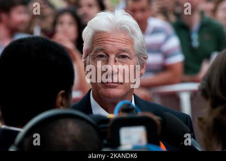 Richard Gere nimmt am 31. Mai 2017 an der spanischen Premiere von „NORMAN“ im Callao Cinema in Madrid Teil (Foto von Gabriel Maseda/NurPhoto) *** Bitte nutzen Sie die Gutschrift aus dem Credit Field *** Stockfoto