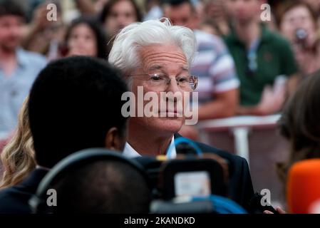 Richard Gere nimmt am 31. Mai 2017 an der spanischen Premiere von „NORMAN“ im Callao Cinema in Madrid Teil (Foto von Gabriel Maseda/NurPhoto) *** Bitte nutzen Sie die Gutschrift aus dem Credit Field *** Stockfoto