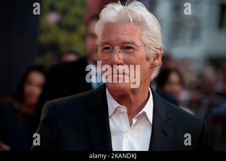 Richard Gere nimmt am 31. Mai 2017 an der spanischen Premiere von „NORMAN“ im Callao Cinema in Madrid Teil (Foto von Gabriel Maseda/NurPhoto) *** Bitte nutzen Sie die Gutschrift aus dem Credit Field *** Stockfoto