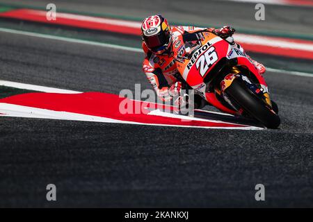 26 Dani Pedrosa aus Spanien vom Repsol Honda Team (Honda) während des Monter Energy Catalonia Grand Prix, auf dem Circuit de Barcelona-Catalunya am 10. Juni 2017. (Foto von Xavier Bonilla/NurPhoto) *** Bitte nutzen Sie die Gutschrift aus dem Kreditfeld *** Stockfoto