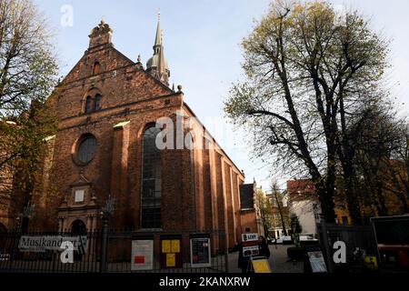 Kopenhagen/Dänemark/03. November 2022/ Helligaarndkirke chrch on stroeget in danish Capital Copenhagen (Foto. Francis Joseph Dean/Dean Pictures. Stockfoto