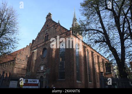 Kopenhagen/Dänemark/03. November 2022/ Helligaarndkirke chrch on stroeget in danish Capital Copenhagen (Foto. Francis Joseph Dean/Dean Pictures. Stockfoto