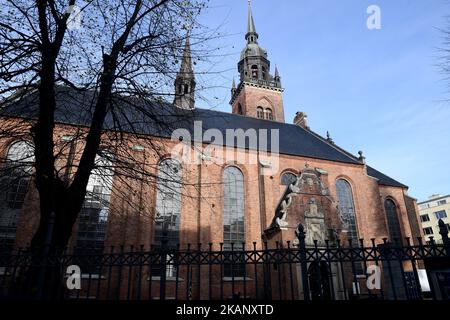 Kopenhagen/Dänemark/03. November 2022/ Helligaarndkirke chrch on stroeget in danish Capital Copenhagen (Foto. Francis Joseph Dean/Dean Pictures. Stockfoto