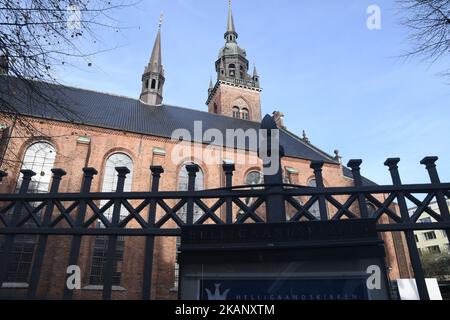 Kopenhagen/Dänemark/03. November 2022/ Helligaarndkirke chrch on stroeget in danish Capital Copenhagen (Foto. Francis Joseph Dean/Dean Pictures. Stockfoto