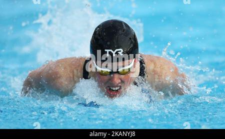 Hannah Miley (GER) startet am 25. Juni 2017 im 200 m langen Medley-Einzelfinale B der Frauen beim internationalen Schwimmwettbewerb Trofeo Settecolli auf der Piscine del Foro Italico in Rom, Italien. (Foto von Matteo Ciambelli/NurPhoto) *** Bitte nutzen Sie die Gutschrift aus dem Kreditfeld *** Stockfoto