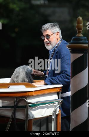 John Landis im Hotel Excelsior während der Filmfestspiele von Venedig 74. am 31. August 2017 im Lido von Venedig. (Foto von Matteo Chinellato/NurPhoto) Stockfoto