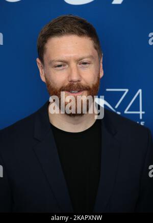 Tristan Goligher nimmt an der Fotoschau des Films „Lean on Pete“ Teil, der am 1. September 2017 beim Filmfestival in Venedig 74. vorgestellt wurde. (Foto von Matteo Chinellato/NurPhoto) Stockfoto