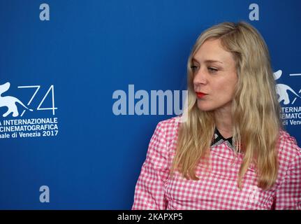 Chloe Sevigny nimmt an der Fotoaufnahme des Films „Lean on Pete“ Teil, der am 1. September 2017 beim Filmfestival in Venedig 74. im Wettbewerb vorgestellt wurde. (Foto von Matteo Chinellato/NurPhoto) Stockfoto