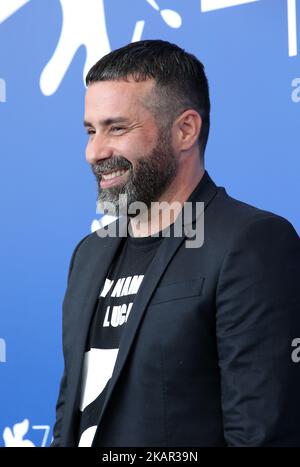 Luca Tommassini nimmt am 6. September 2017 an der Fotoschau „Ammore E Malavita“ während des Filmfestivals 74. in Venedig, Italien, Teil. (Foto von Matteo Chinellato/NurPhoto) Stockfoto