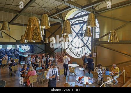 Frankreich, Paris, das Restaurant Cafe Campana im Kunstmuseum Musee d’Orsay Foto © Fabio Mazzarella/Sintesi/Alamy Stock Photo *** Ortsüberschrift Stockfoto