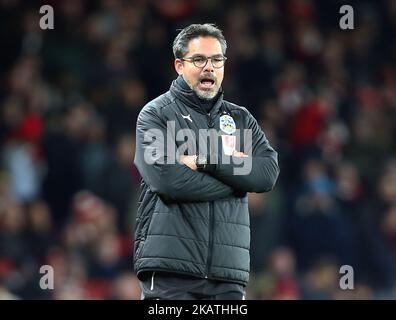 Huddersfield Town-Manager David Wagner beim Premier League-Spiel zwischen Arsenal und Huddersfield Town im Emirates Stadium, London, England am 29. November 2017. (Foto von Kieran Galvin/NurPhoto) Stockfoto