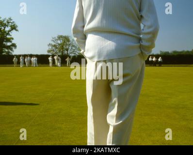 Rasenschalen in England Stockfoto