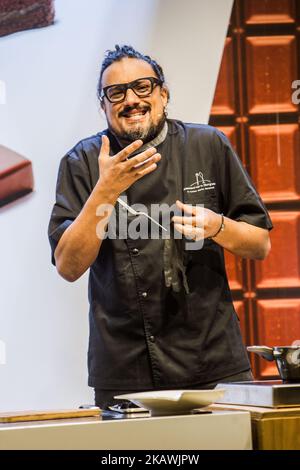 Alessandro Borghese besucht Salon du Chocolat in Mailand, am 13 2018. Februar (Foto: Mairo Cinquetti/NurPhoto) Stockfoto