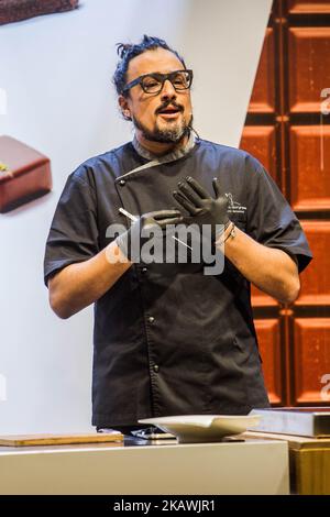 Alessandro Borghese besucht Salon du Chocolat in Mailand, am 13 2018. Februar (Foto: Mairo Cinquetti/NurPhoto) Stockfoto