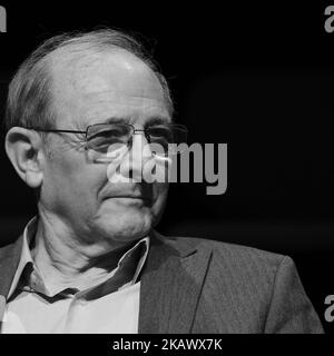 Der Schauspieler Emilio Gutierrez Caba während der Präsentation des Buches Ricardo Calvo Agosti: Der Schauspieler und die Klassiker in Madrid, Spanien am 5. März 2018. (Foto von Oscar Gonzalez/NurPhoto) Stockfoto