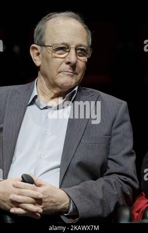 Der Schauspieler Emilio Gutierrez Caba während der Präsentation des Buches Ricardo Calvo Agosti: Der Schauspieler und die Klassiker in Madrid, Spanien am 5. März 2018. (Foto von Oscar Gonzalez/NurPhoto) Stockfoto