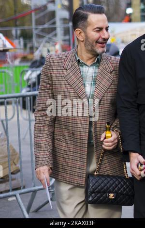 Marc Jacobs nimmt an der Chanel Show im Rahmen der Paris Fashion Week Womenswear Herbst/Winter 2018/2019 im Le Grand Palais am 6. März 2018 in Paris, Frankreich, Teil. (Foto von Nataliya Petrova/NurPhoto) Stockfoto