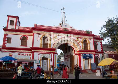 Jagdalpur, Chhattisgarh, Indien am 24.. Oktober 2022 - der Danteshwari-Tempel, der im 14.. Jahrhundert von den Chalukya-Königen erbaut wurde. Stockfoto