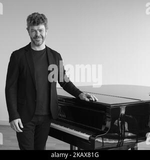 Pablo Heras Casado präsentiert am 19. März 2018 in Madrid, Spanien, das Benefizkonzert „Acordes con Solidaridad“ mit dem Schulchor San Antonio de Madrid am Teatro Real (Foto: Oscar Gonzalez/NurPhoto) Stockfoto