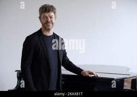 Pablo Heras Casado präsentiert am 19. März 2018 in Madrid, Spanien, das Benefizkonzert „Acordes con Solidaridad“ mit dem Schulchor San Antonio de Madrid am Teatro Real (Foto: Oscar Gonzalez/NurPhoto) Stockfoto