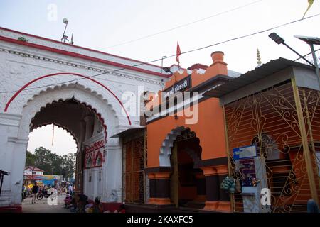 Der Danteshwari-Tempel ist das Zentrum des weltberühmten Bastar Dussehra. Stockfoto