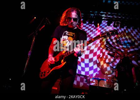 Sänger Phil Caivano von Monster Magnet tritt am 15. Mai 2018 live im Alcatraz, Mailand, Italien, auf. (Foto von Mairo Cinquetti/NurPhoto) Stockfoto