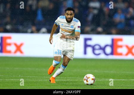 Olympique de Marseille / Atletico de Madrid - UEFA Europa League Finale Jordan Amavi von Marseille im Groupama Stadium in Lyon, Frankreich am 16. Mai 2018 (Foto von Matteo Ciambelli/NurPhoto) Stockfoto