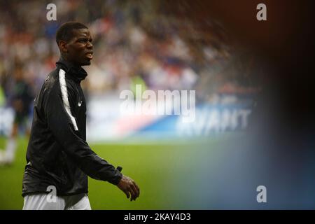 Paul Pogba von Frankreich während des internationalen Freundschaftsspiel zwischen Frankreich und der Republik Irland am 28. Mai 2018 in Saint-Denis bei Paris, Frankreich. (Foto von Mehdi Taamallah/NurPhoto) Stockfoto