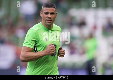 Jonathan Walters aus Irland während des Internationalen Freundschaftsspiel zwischen der Republik Irland und den USA im Aviva Stadium in Dublin, Irland, am 2. Juni 2018 (Foto: Andrew Surma/NurPhoto) Stockfoto