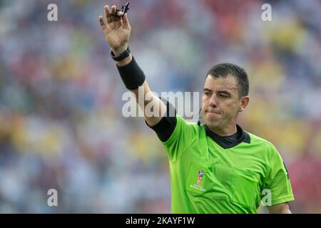 Joel Aguilar während des 2018 FIFA World Cup Russia Group F-Spiels zwischen Schweden und der Republik Korea am 18. Juni 2018 im Nischni Nowgorod-Stadion in Nischni Nowgorod, Russland. (Foto von Tomasz Jastrzebowski/NurPhoto) Stockfoto